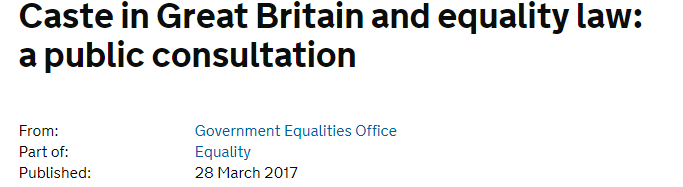 Castewatchuk Monitoring And Removing Caste Discrimination In The Uk